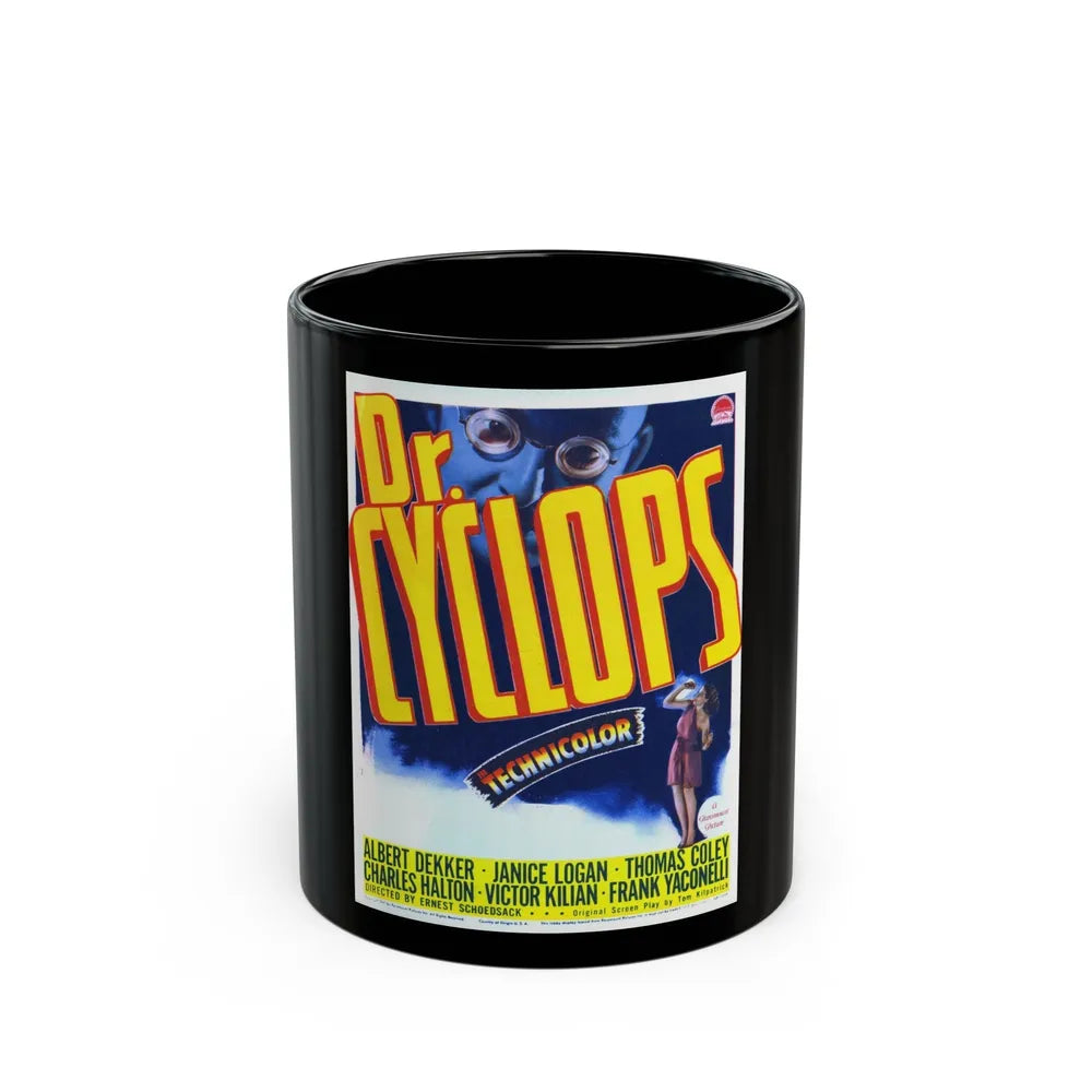 DR. CYCLOPS (2) 1940 Movie Poster - Black Coffee Mug-11oz-Go Mug Yourself