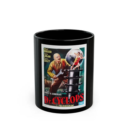 DR. CYCLOPS (SPANISH) 1940 Movie Poster - Black Coffee Mug-11oz-Go Mug Yourself