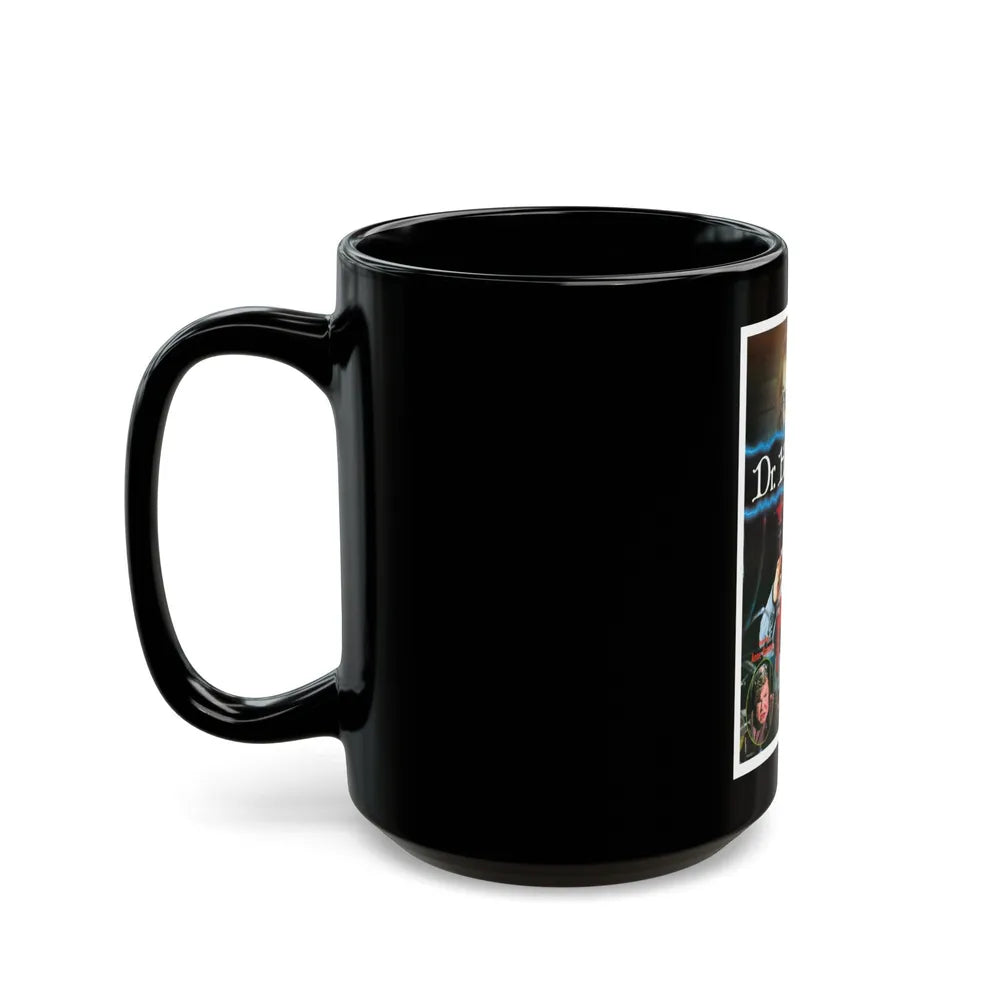 DR. HACKENSTEIN 1988 Movie Poster - Black Coffee Mug-Go Mug Yourself