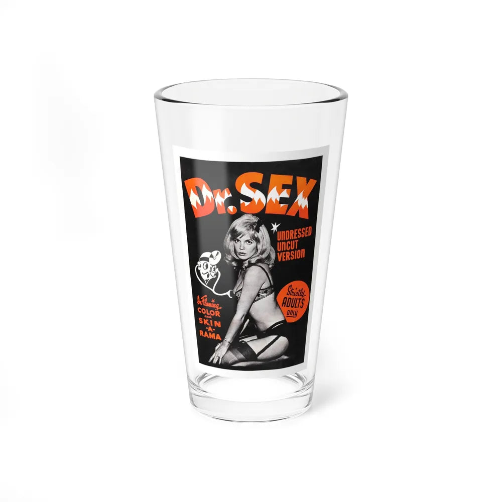 DR. SEX 1964 Movie Poster - Pint Glass 16oz-16oz-Go Mug Yourself