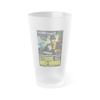 DR. TERROR'S HOUSE OF HORRORS (3) 1967 Movie Poster - Frosted Pint Glass 16oz-16oz-Frosted-Go Mug Yourself