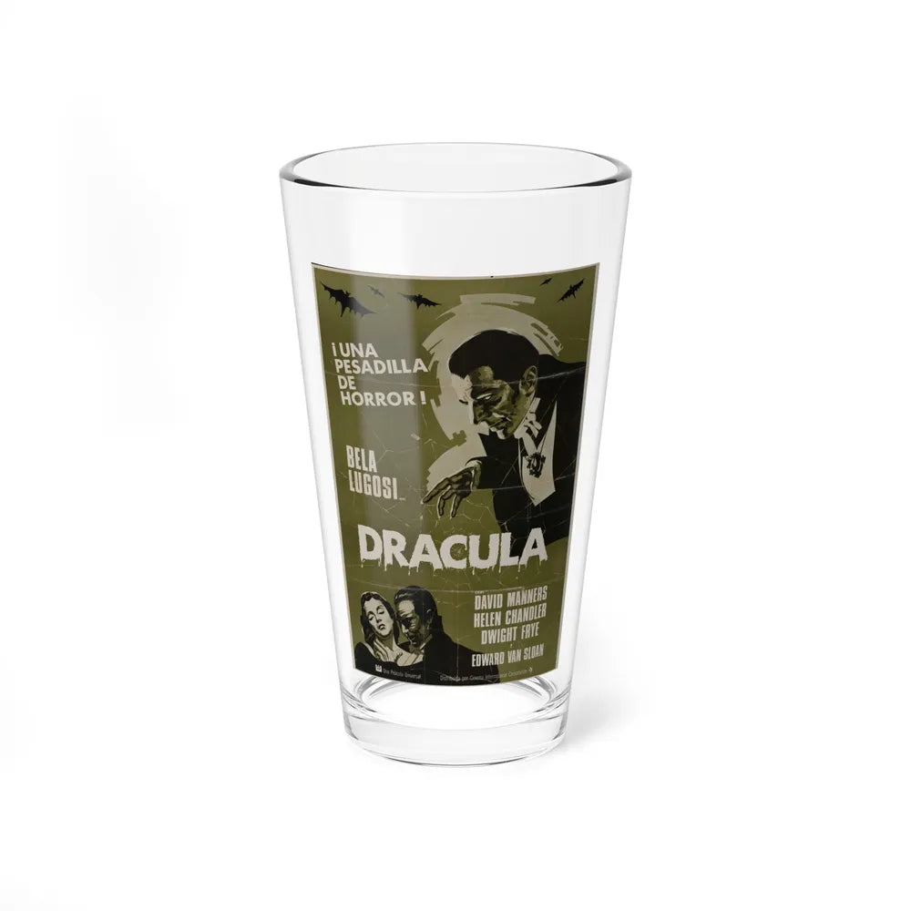 DRACULA 1931 Movie Poster - Pint Glass 16oz-16oz-Go Mug Yourself