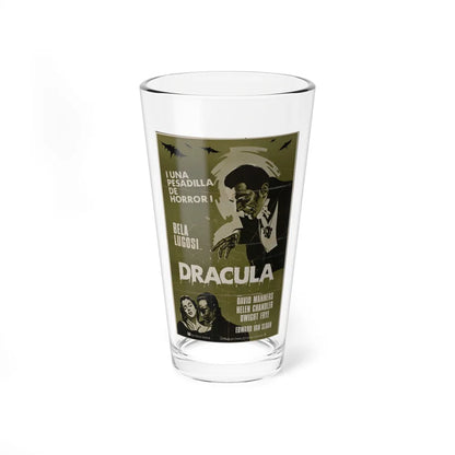 DRACULA 1931 Movie Poster - Pint Glass 16oz-16oz-Go Mug Yourself