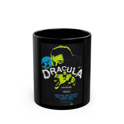 DRACULA 1973 Movie Poster - Black Coffee Mug 11oz - Go Mug Yourself