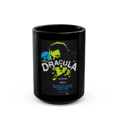 DRACULA 1973 Movie Poster - Black Coffee Mug-15oz-Go Mug Yourself