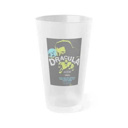 DRACULA 1973 Movie Poster - Frosted Pint Glass 16oz 16oz Frosted - Go Mug Yourself
