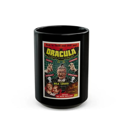 DRACULA (2) 1931 Movie Poster - Black Coffee Mug 15oz - Go Mug Yourself