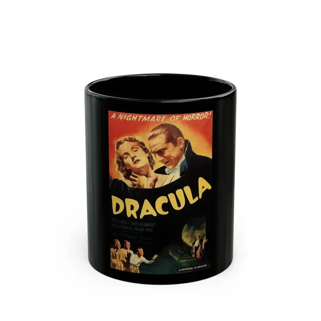 DRACULA (3) 1931 Movie Poster - Black Coffee Mug 11oz - Go Mug Yourself