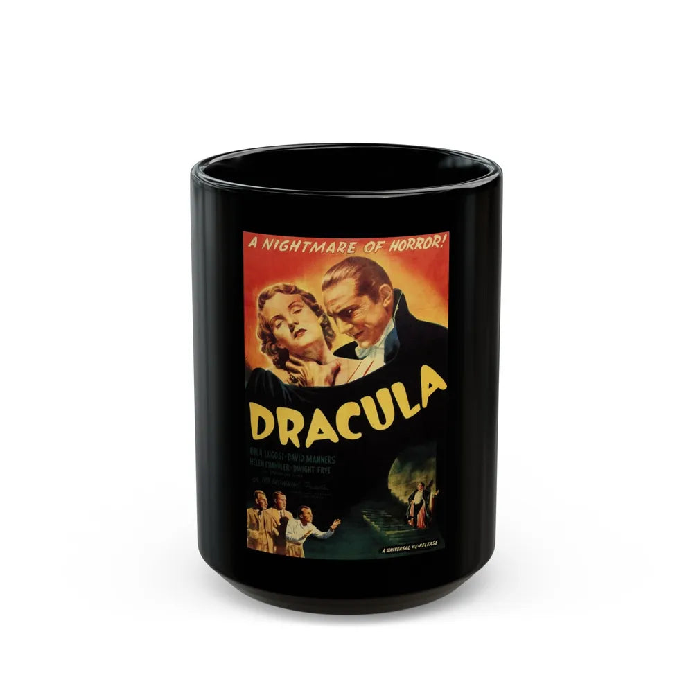 DRACULA (3) 1931 Movie Poster - Black Coffee Mug-15oz-Go Mug Yourself