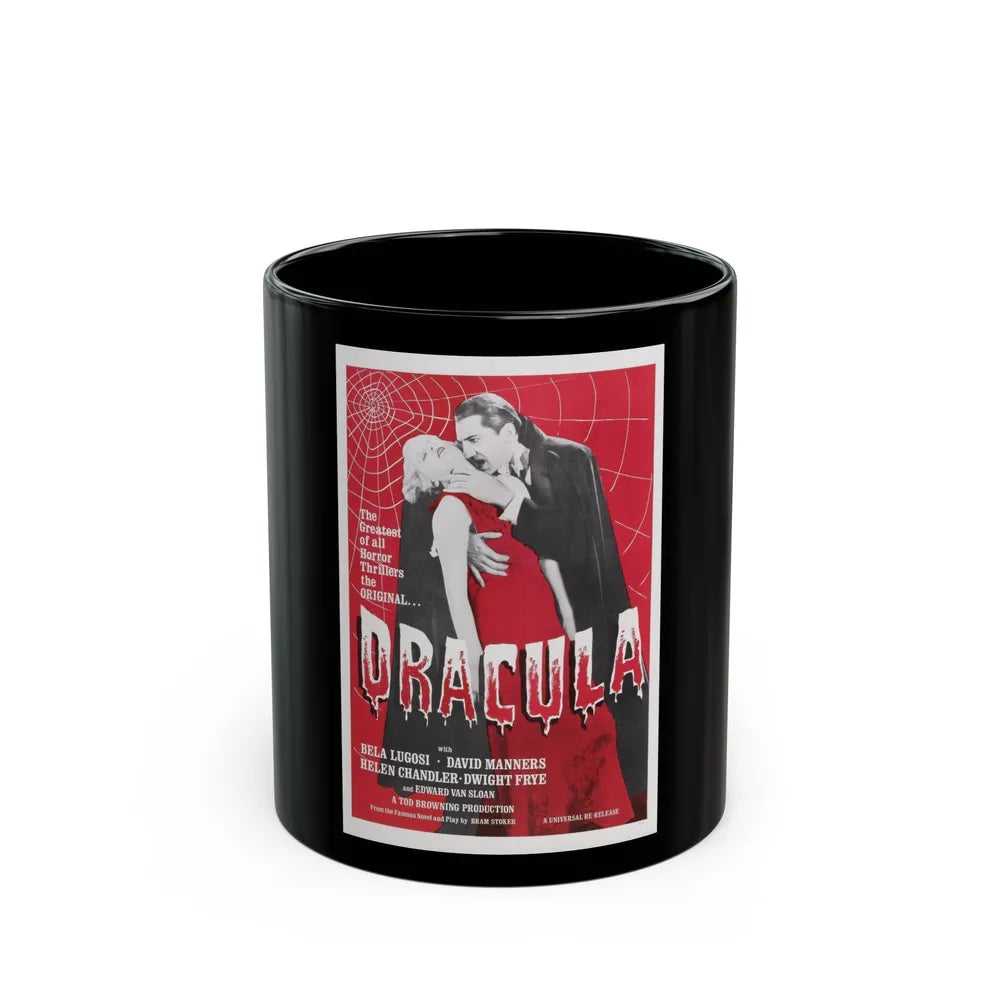 DRACULA (4) 1931 Movie Poster - Black Coffee Mug-11oz-Go Mug Yourself