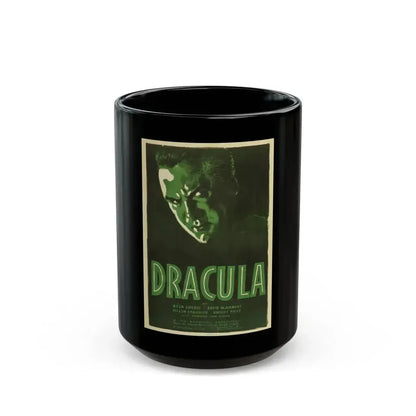 DRACULA (5) 1931 Movie Poster - Black Coffee Mug 15oz - Go Mug Yourself