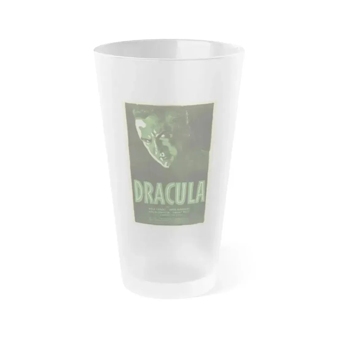 DRACULA (5) 1931 Movie Poster - Frosted Pint Glass 16oz 16oz Frosted - Go Mug Yourself