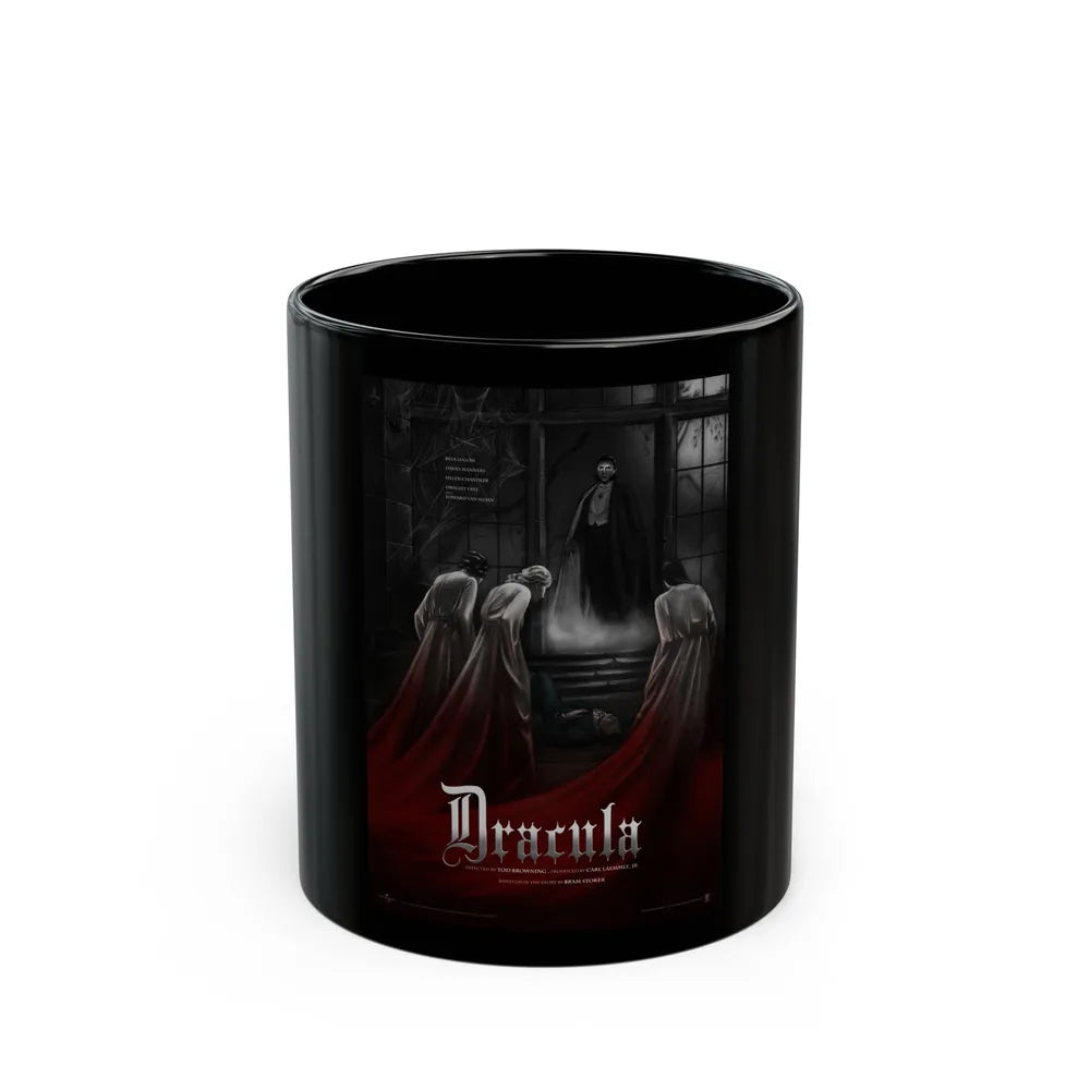 DRACULA (6) 1931 Movie Poster - Black Coffee Mug-11oz-Go Mug Yourself