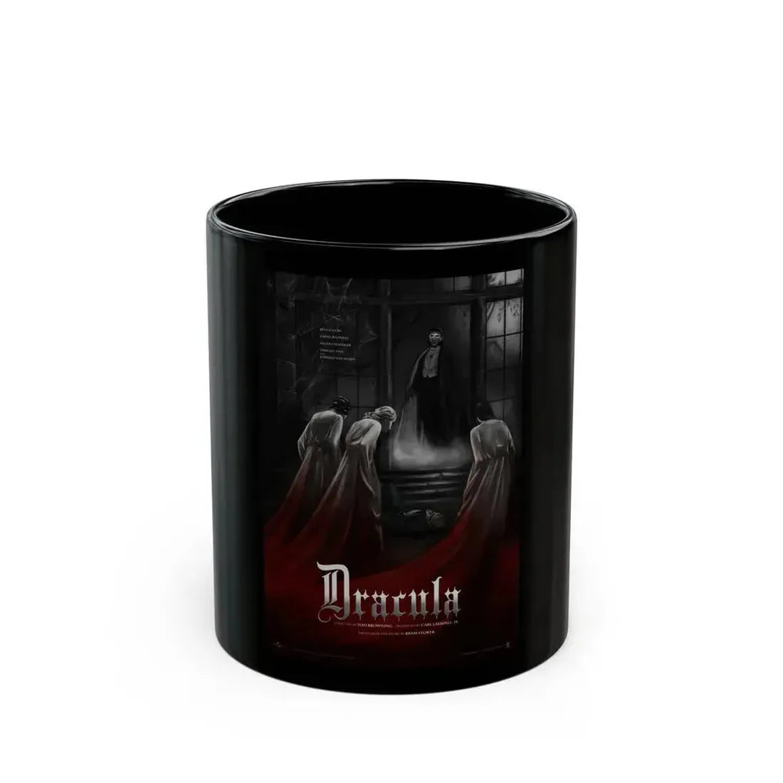 DRACULA (6) 1931 Movie Poster - Black Coffee Mug 11oz - Go Mug Yourself