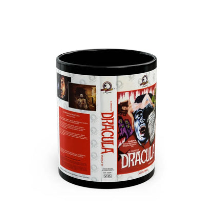 DRACULA 87 (VHS COVER) - Black Coffee Mug-11oz-Go Mug Yourself