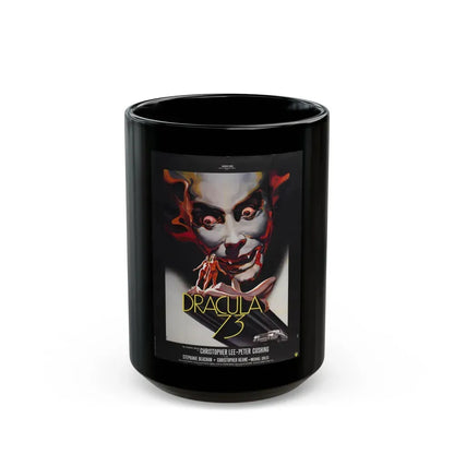 DRACULA A.D. 1972 (2) Movie Poster - Black Coffee Mug 15oz - Go Mug Yourself
