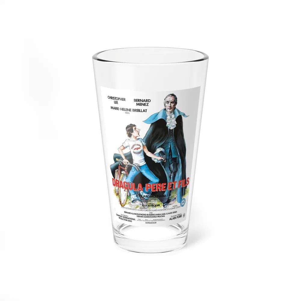 DRACULA AND SON (FRENCH) 1976 Movie Poster - Pint Glass 16oz-16oz-Go Mug Yourself