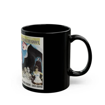 DRACULA HAS RISEN FROM THE GRAVE 1968 Movie Poster - Black Coffee Mug - Go Mug Yourself