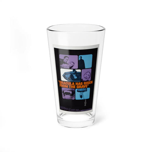 DRACULA HAS RISEN FROM THE GRAVE (2) 1968 Movie Poster - Pint Glass 16oz-16oz-Go Mug Yourself