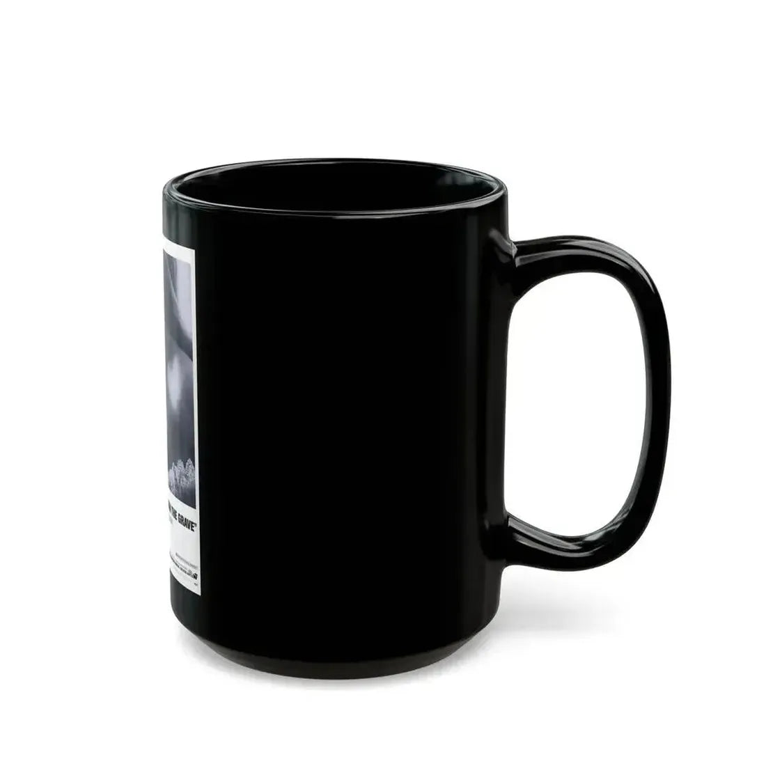 DRACULA HAS RISEN FROM THE GRAVE (TEASER) 1968 Movie Poster - Black Coffee Mug - Go Mug Yourself