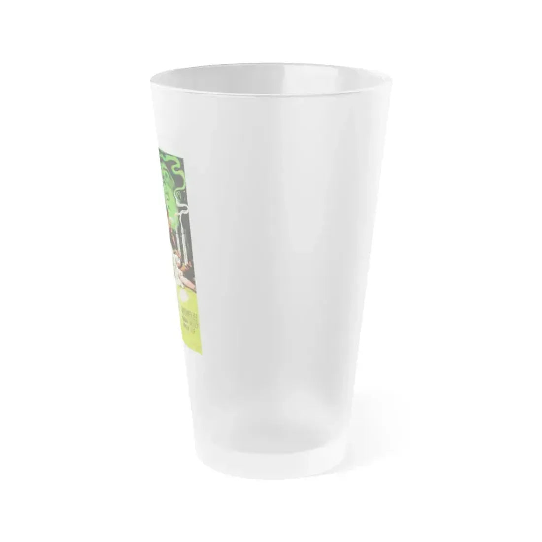 DRACULA PRINCE OF DARKNESS (FRENCH) 2 1966 Movie Poster - Frosted Pint Glass 16oz - Go Mug Yourself