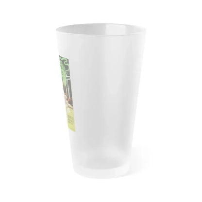DRACULA PRINCE OF DARKNESS (FRENCH) 3 1966 Movie Poster - Frosted Pint Glass 16oz - Go Mug Yourself