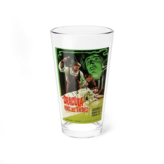 DRACULA PRINCE OF DARKNESS (FRENCH) 3 1966 Movie Poster - Pint Glass 16oz 16oz - Go Mug Yourself