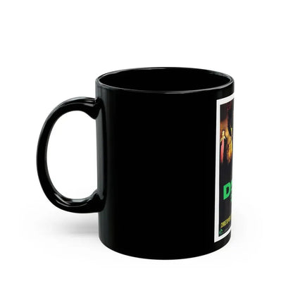 DRACULA PRINCE OF DARKNESS (ITALIAN) 1966 Movie Poster - Black Coffee Mug - Go Mug Yourself