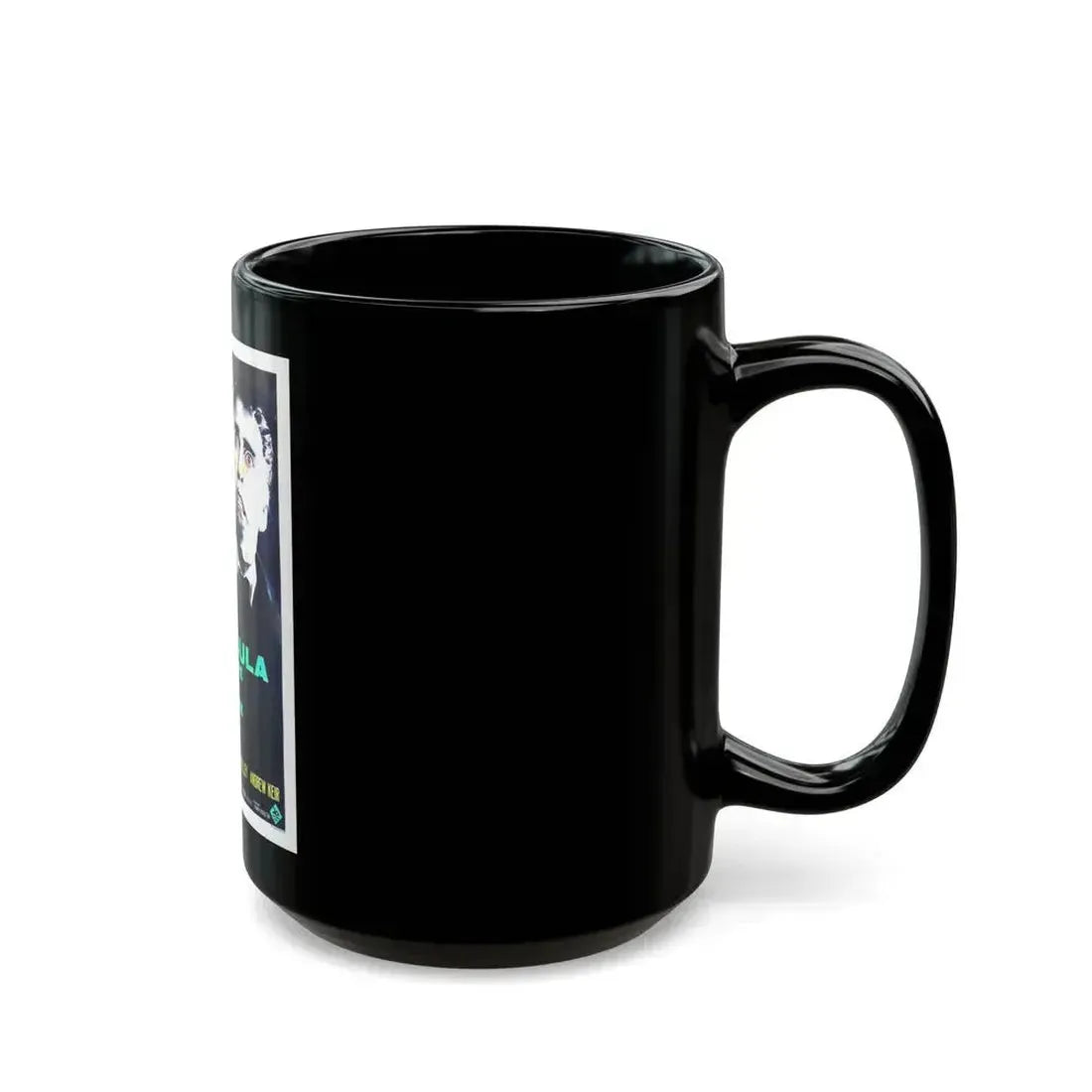 DRACULA PRINCE OF DARKNESS (ITALIAN) 1966 Movie Poster - Black Coffee Mug - Go Mug Yourself