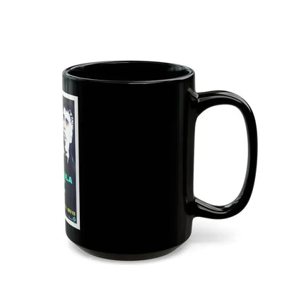 DRACULA PRINCE OF DARKNESS (ITALIAN) 1966 Movie Poster - Black Coffee Mug - Go Mug Yourself