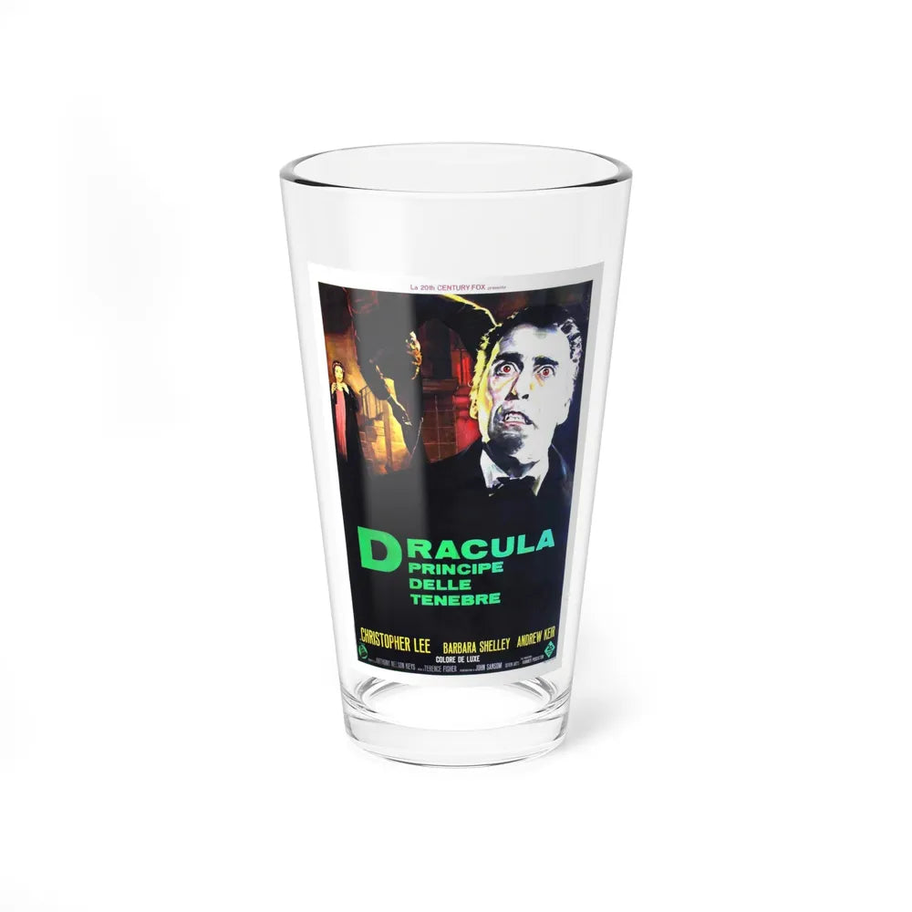 DRACULA PRINCE OF DARKNESS (ITALIAN) 1966 Movie Poster - Pint Glass 16oz-16oz-Go Mug Yourself