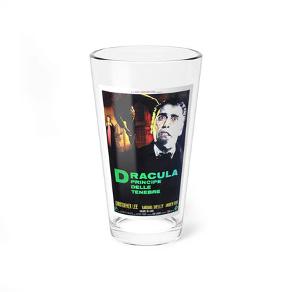 DRACULA PRINCE OF DARKNESS (ITALIAN) 1966 Movie Poster - Pint Glass 16oz-16oz-Go Mug Yourself