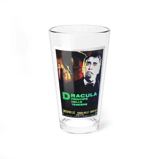 DRACULA PRINCE OF DARKNESS (ITALIAN) 1966 Movie Poster - Pint Glass 16oz 16oz - Go Mug Yourself