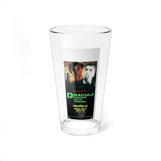 DRACULA PRINCE OF DARKNESS (ITALIAN) 2 1966 Movie Poster - Pint Glass 16oz 16oz - Go Mug Yourself