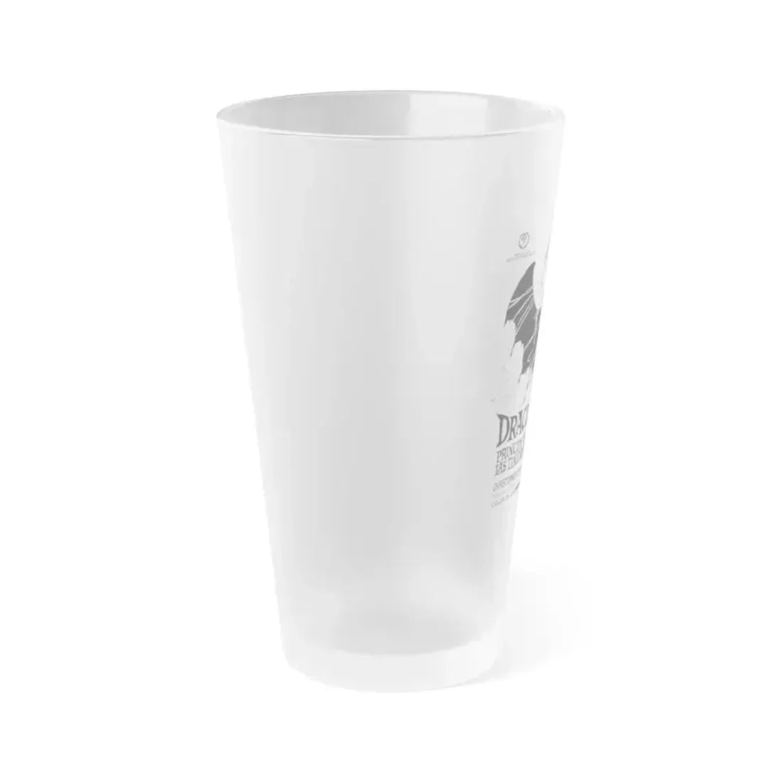 DRACULA PRINCE OF DARKNESS (SPANISH) 2 1966 Movie Poster - Frosted Pint Glass 16oz - Go Mug Yourself