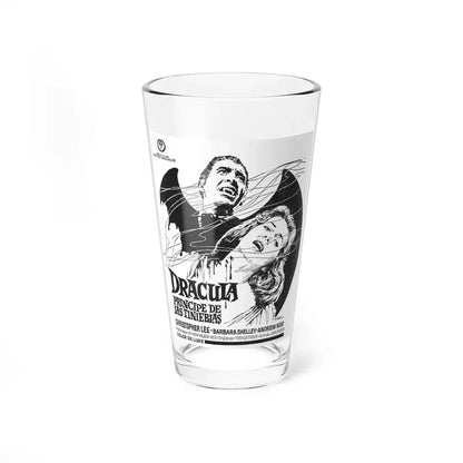 DRACULA PRINCE OF DARKNESS (SPANISH) 2 1966 Movie Poster - Pint Glass 16oz 16oz - Go Mug Yourself