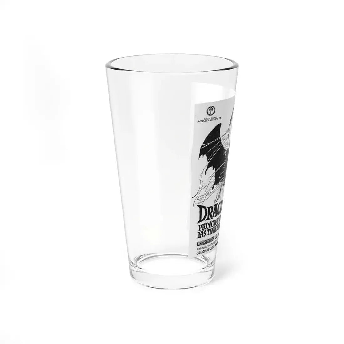 DRACULA PRINCE OF DARKNESS (SPANISH) 2 1966 Movie Poster - Pint Glass 16oz - Go Mug Yourself