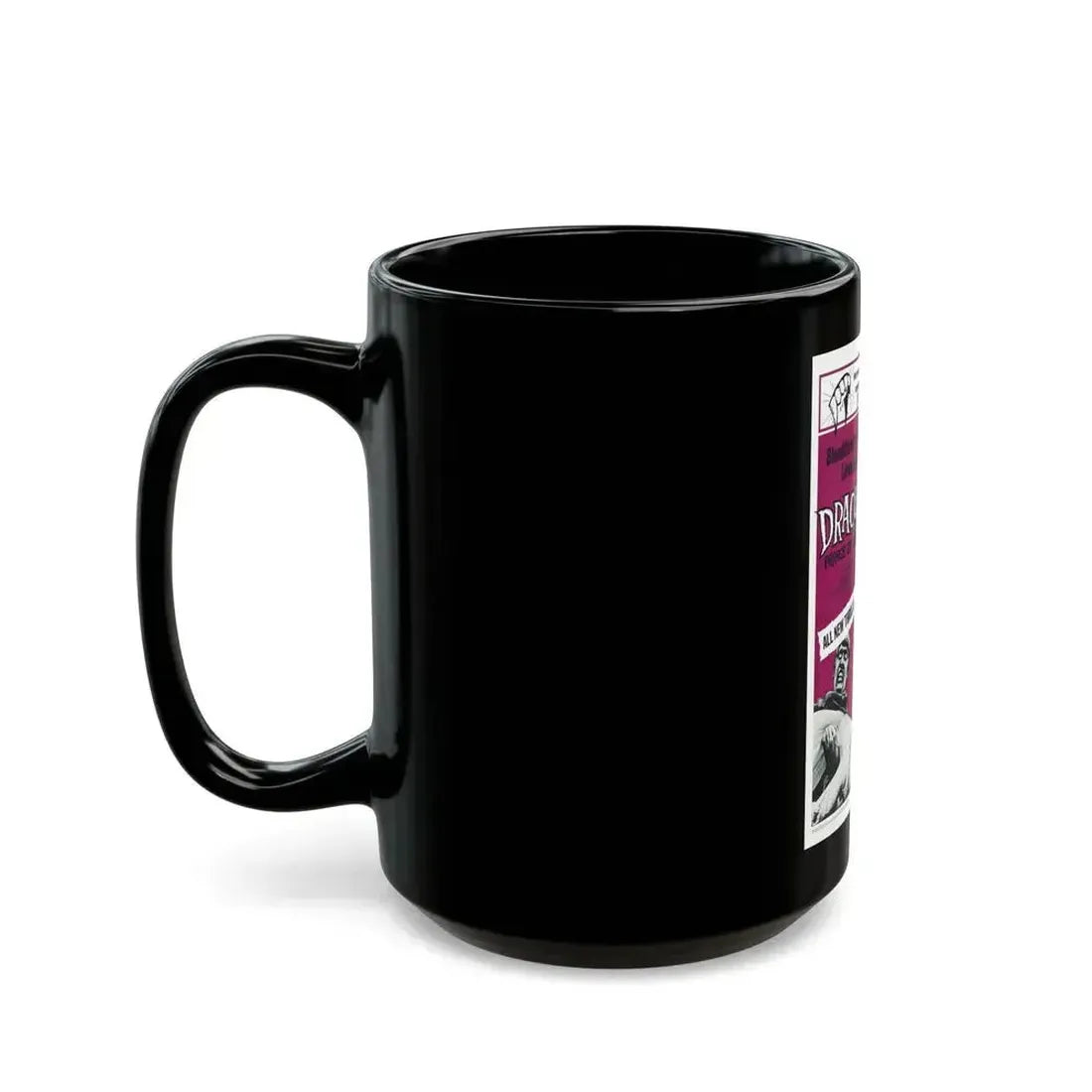 DRACULA PRINCE OF DARKNESS + THE PLAGUE OF THE ZOMBIES 1966 Movie Poster - Black Coffee Mug - Go Mug Yourself