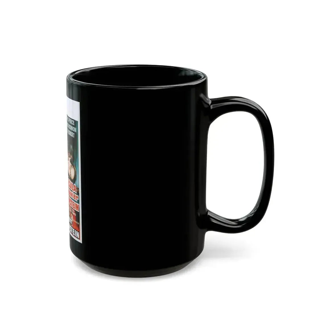 DRACULA, PRISONER OF FRANKENSTEIN (BELGIAN) 1972 Movie Poster - Black Coffee Mug - Go Mug Yourself