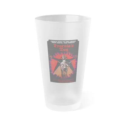 DRACULA'S DOG 1977 Movie Poster - Frosted Pint Glass 16oz 16oz Frosted - Go Mug Yourself