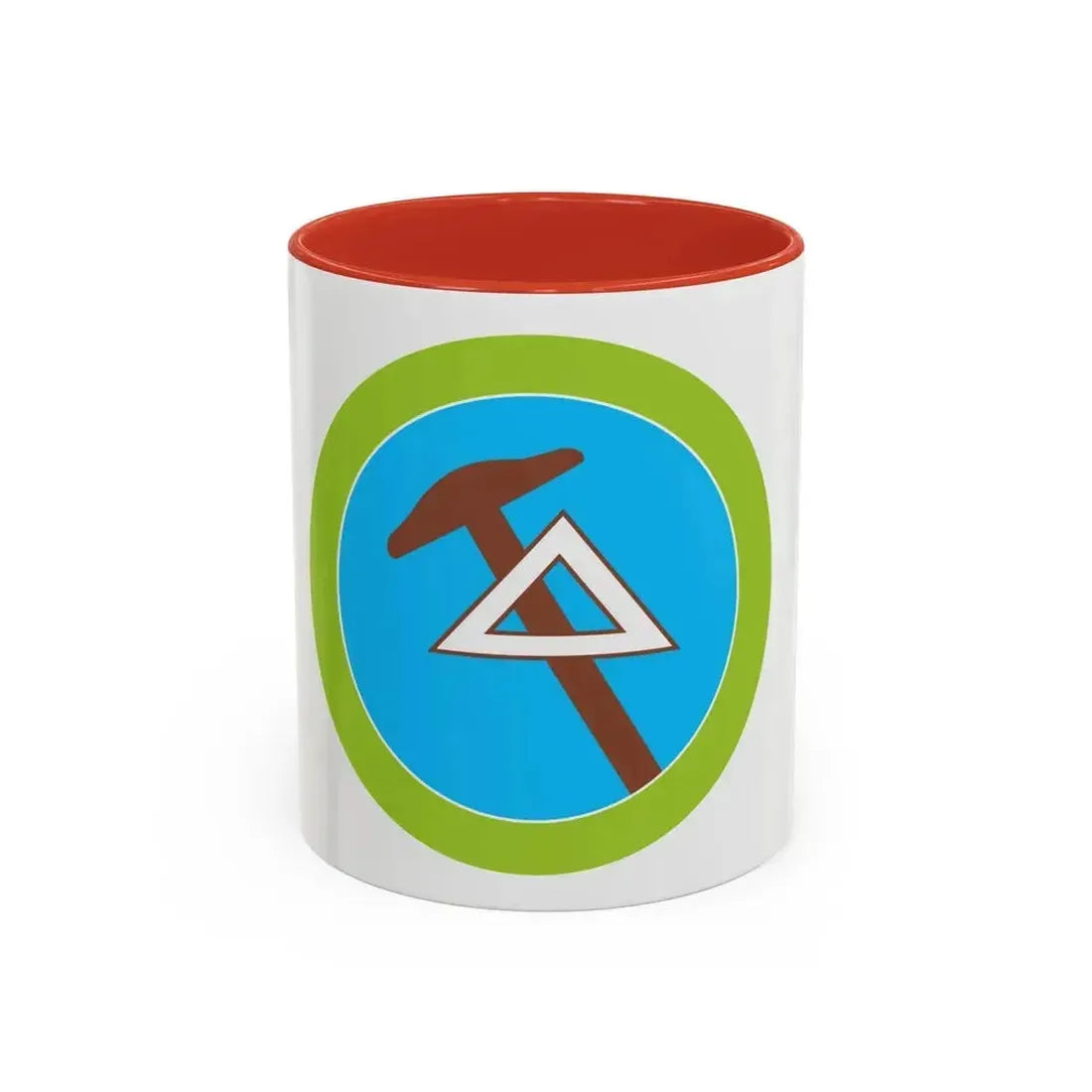Drafting (Boy Scout Merit Badge) Accent Coffee Mug 11oz Red - Go Mug Yourself