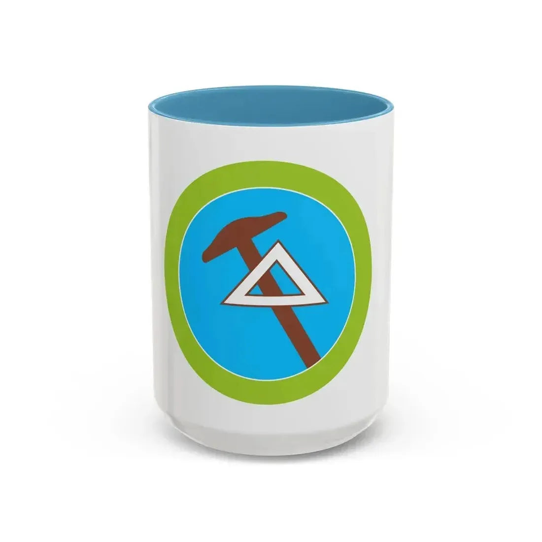 Drafting (Boy Scout Merit Badge) Accent Coffee Mug 15oz Light Blue - Go Mug Yourself