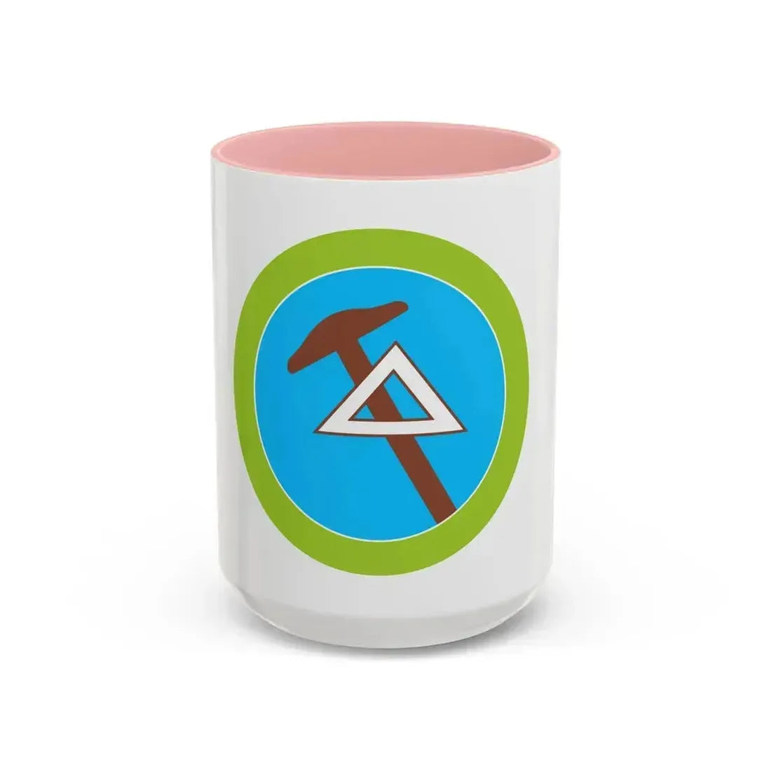 Drafting (Boy Scout Merit Badge) Accent Coffee Mug 15oz Pink - Go Mug Yourself