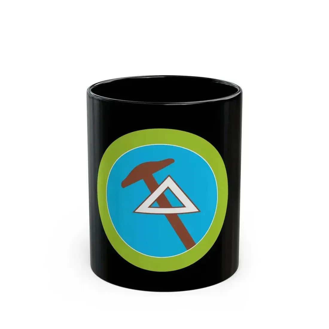 Drafting (Boy Scout Merit Badge) Black Coffee Mug 11oz - Go Mug Yourself