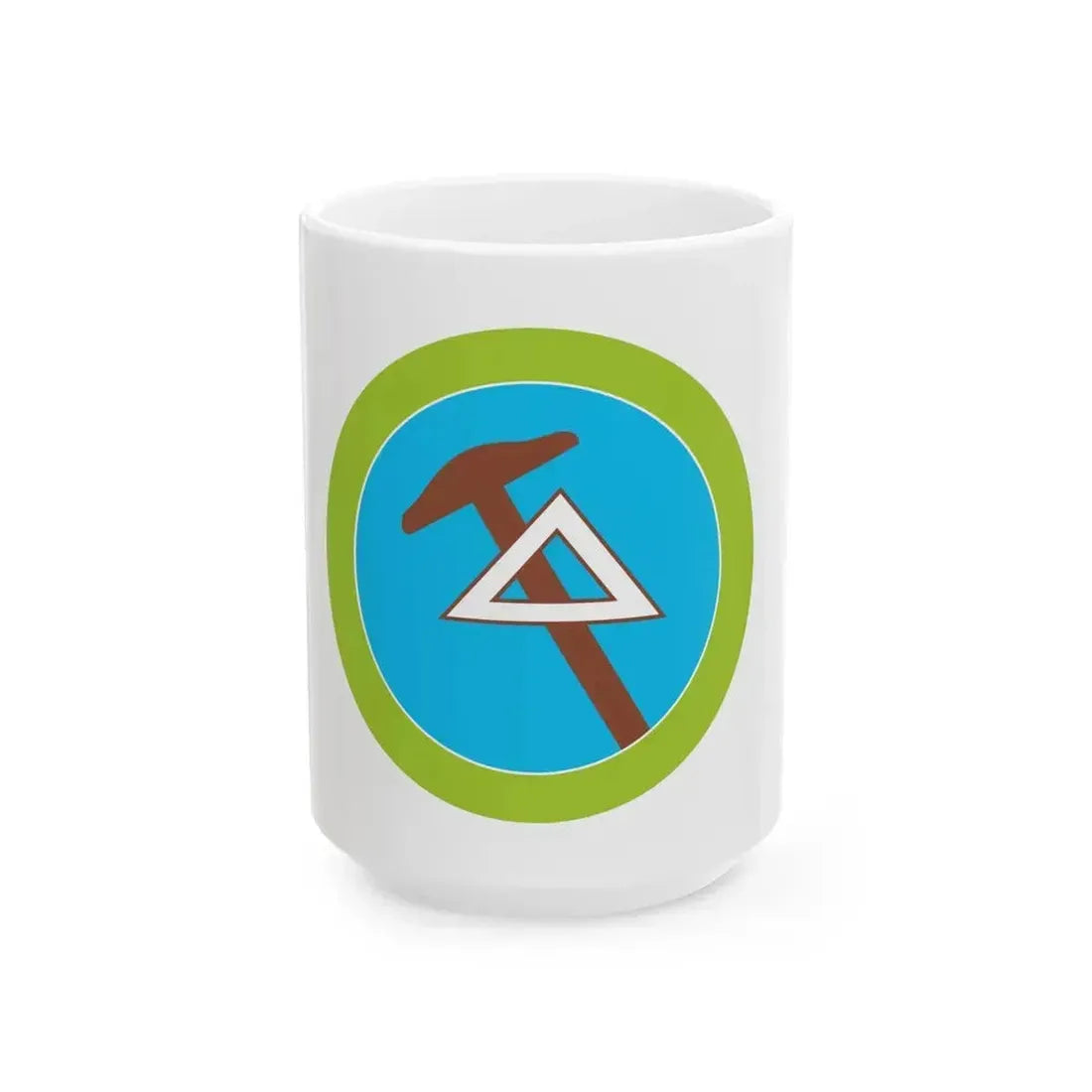 Drafting (Boy Scout Merit Badge) White Coffee Mug 15oz - Go Mug Yourself