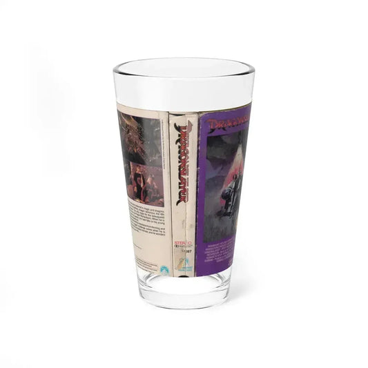 DRAGONSLAYER (VHS COVER) Pint Glass 16oz 16oz - Go Mug Yourself