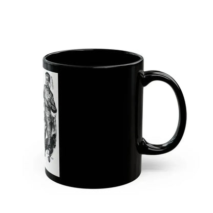 Drake's Drum, Liberty magazine, June 14, 1941 - Black Coffee Mug - Go Mug Yourself