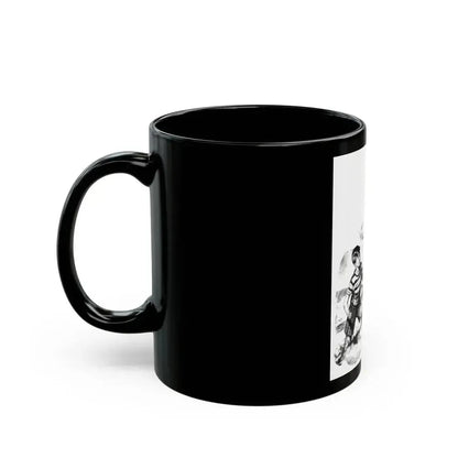 Drake's Drum, Liberty magazine, June 14, 1941 - Black Coffee Mug - Go Mug Yourself