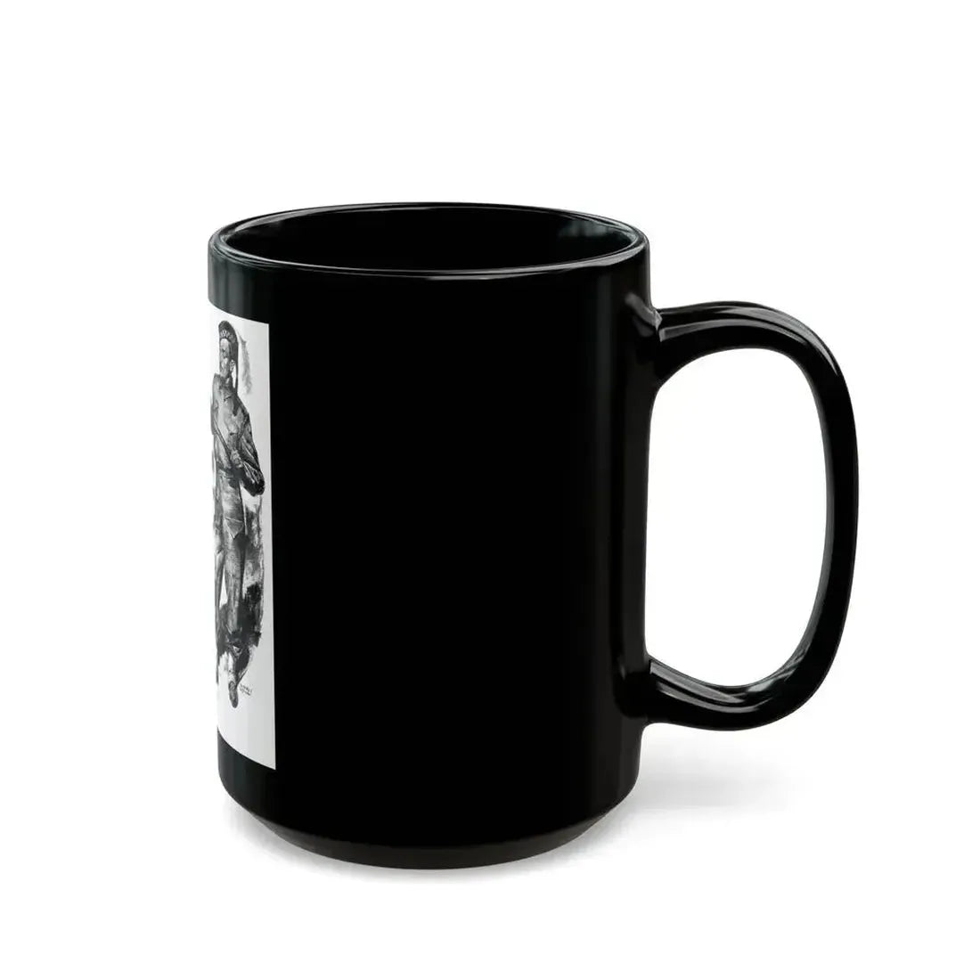 Drake's Drum, Liberty magazine, June 14, 1941 - Black Coffee Mug - Go Mug Yourself