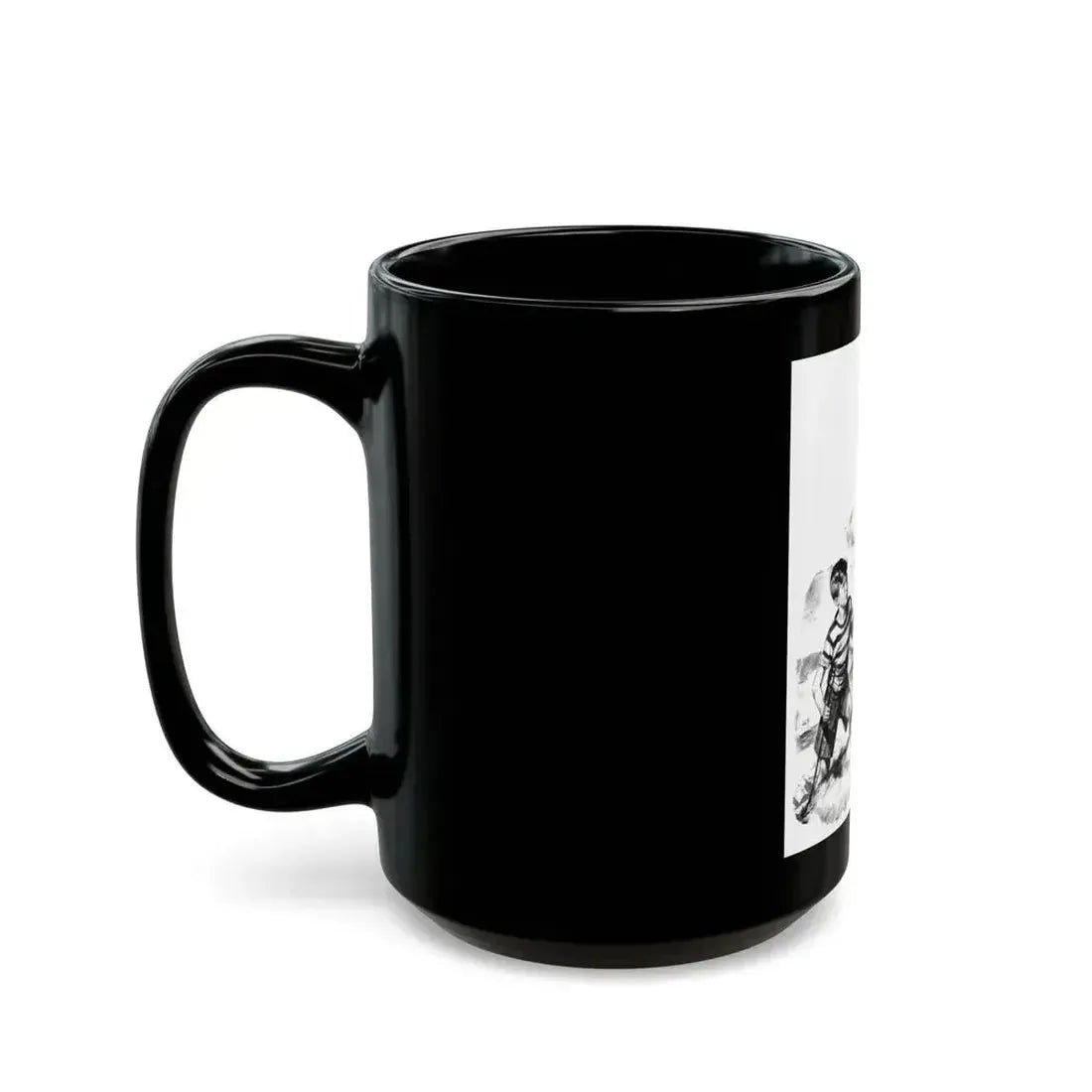 Drake's Drum, Liberty magazine, June 14, 1941 - Black Coffee Mug - Go Mug Yourself